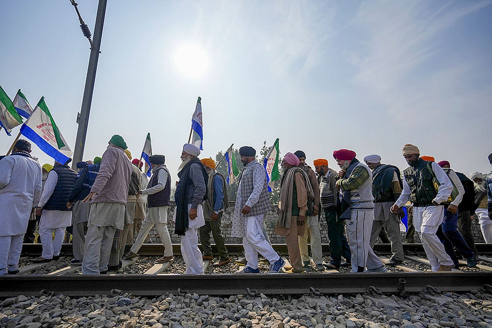 Rail Roko Protest Punjab