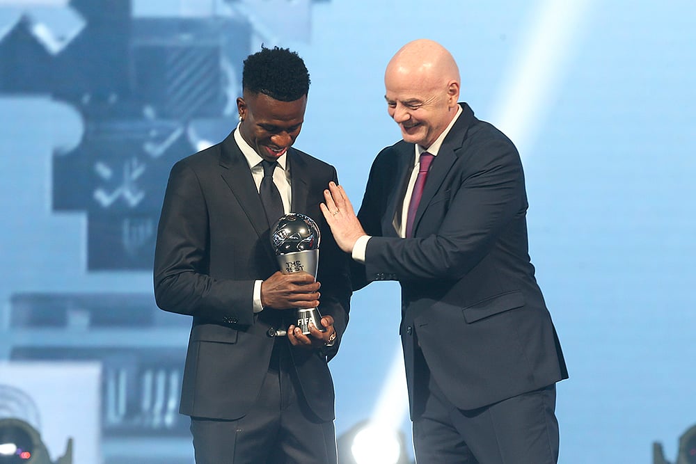 Qatar Soccer FIFA Football Awards 2024 in photos: Gianni Infantino