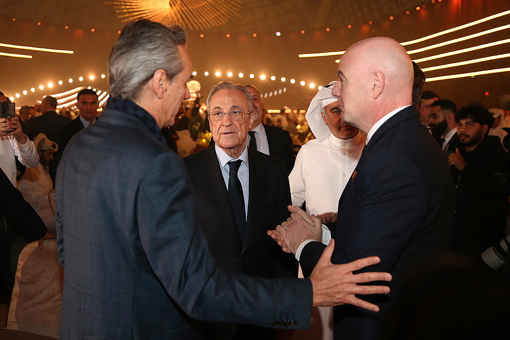 Qatar Soccer FIFA Football Awards 2024 in photos: Florentino Perez