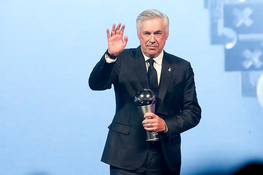 Qatar Soccer FIFA Football Awards 2024 in photos: Carlo Ancelotti