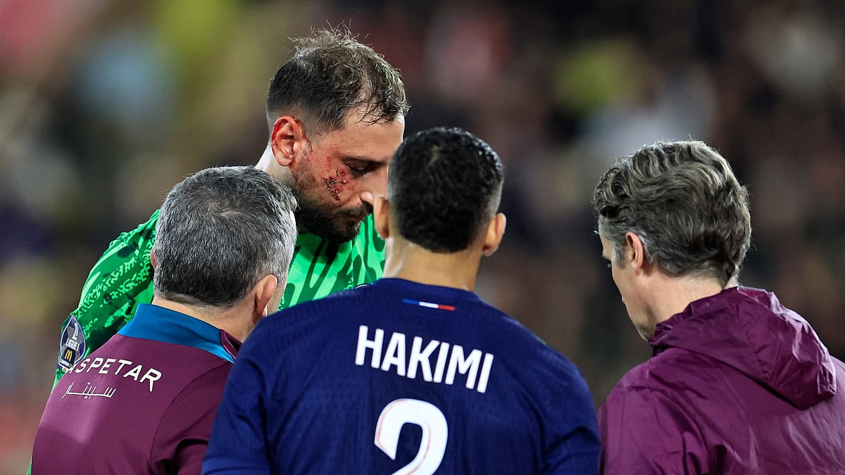 Paris Saint-Germain goalkeeper Gianluigi Donnarumma