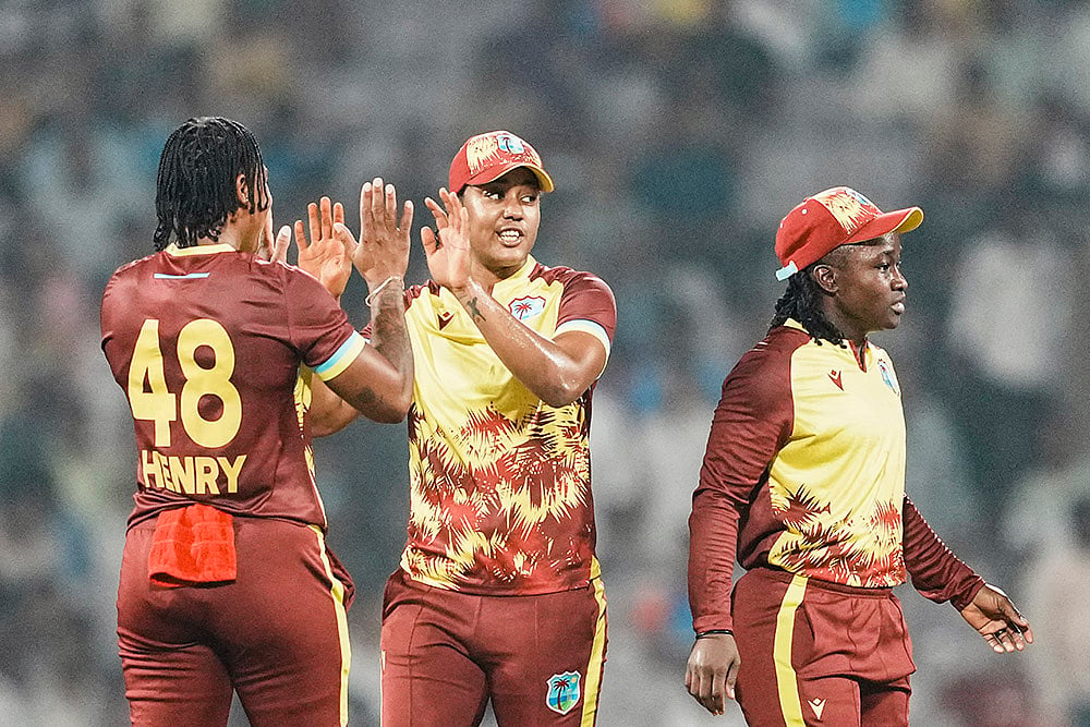 India women vs West Indies women 2nd T20 Cricket photos from Navi Mumbai: Hayley Matthews