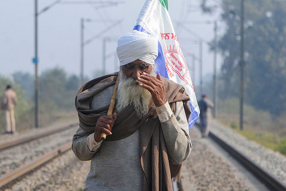 Rail roko protest by farmers in Punjab