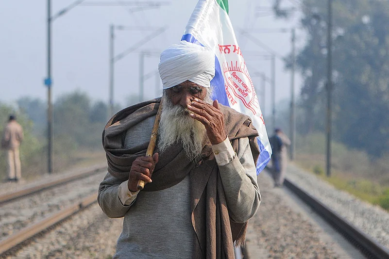 Rail roko protest by farmers in Punjab