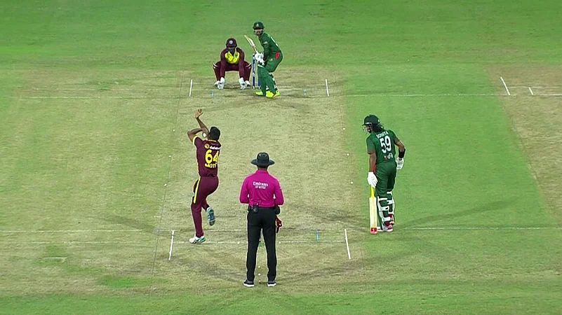 second T20I between West Indies and Bangladesh in Kingstown