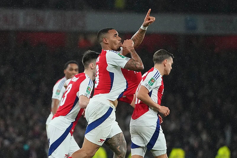 English League Cup quarterfinal soccer match between Arsenal and Crystal Palace pics: Gabriel Jesus