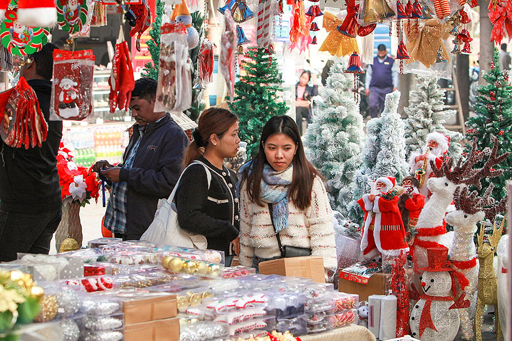 Shopping for Christmas