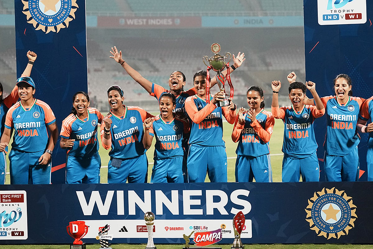 India Women's and West Indies Womens T20 series IND-W vs WI-W 3rd T20I match pics: 1