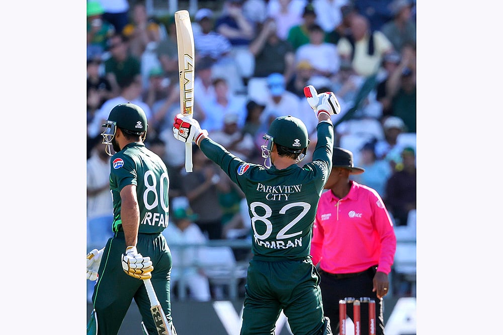 SA vs PAK 2nd One day International cricket match between South Africa & Pakistan:  Kamran Ghulam