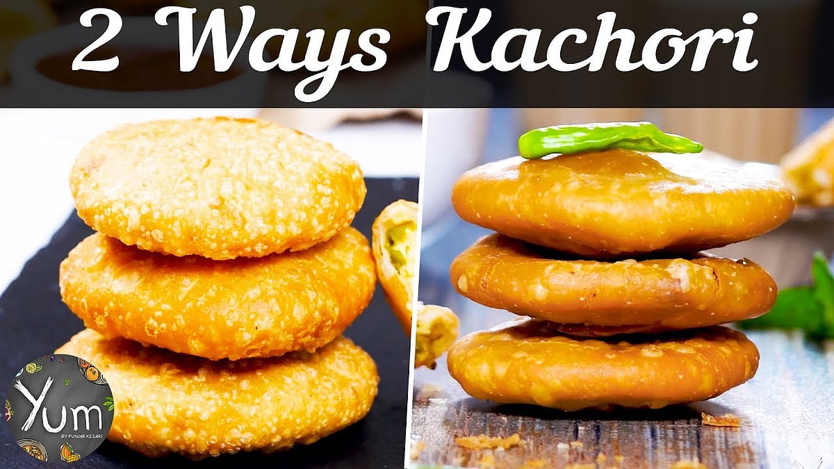 Cheese and Jalapeno Stuffed Kachoris