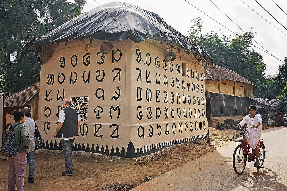 Pearson Pally: The alleys where Mithu Sen’s murals find a home