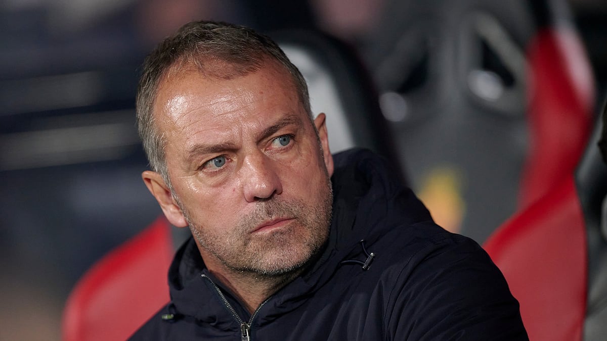 Barcelona head coach Hansi Flick