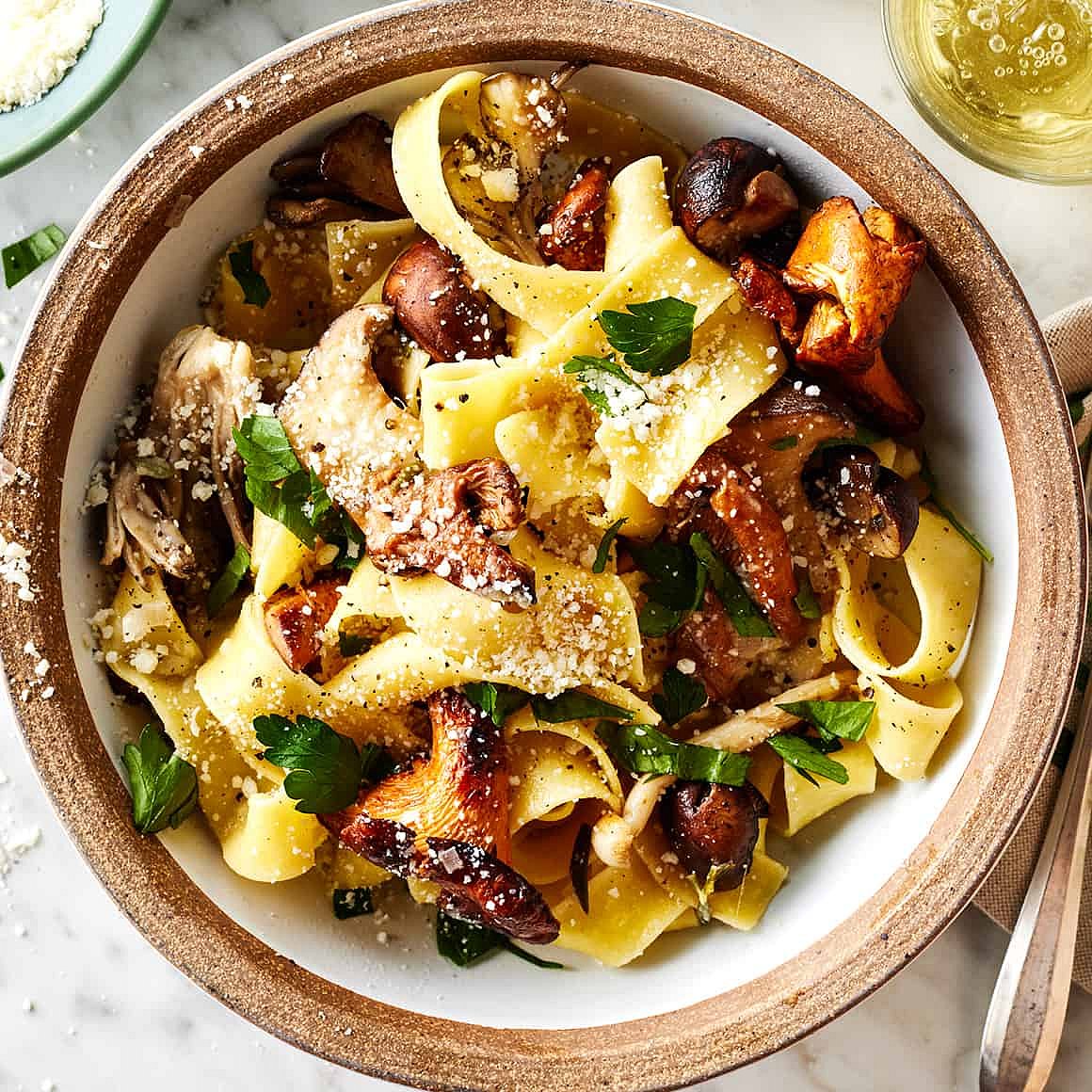 Mushroom pasta