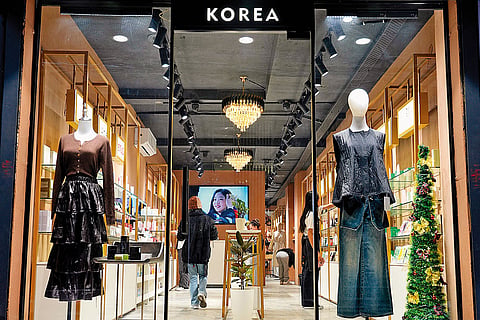Korean clothes in Humayunpur, Delhi