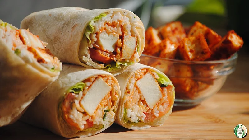 Paneer Burritos