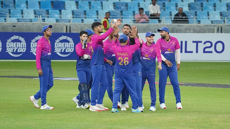 United Arab Emirates cricket team. - File