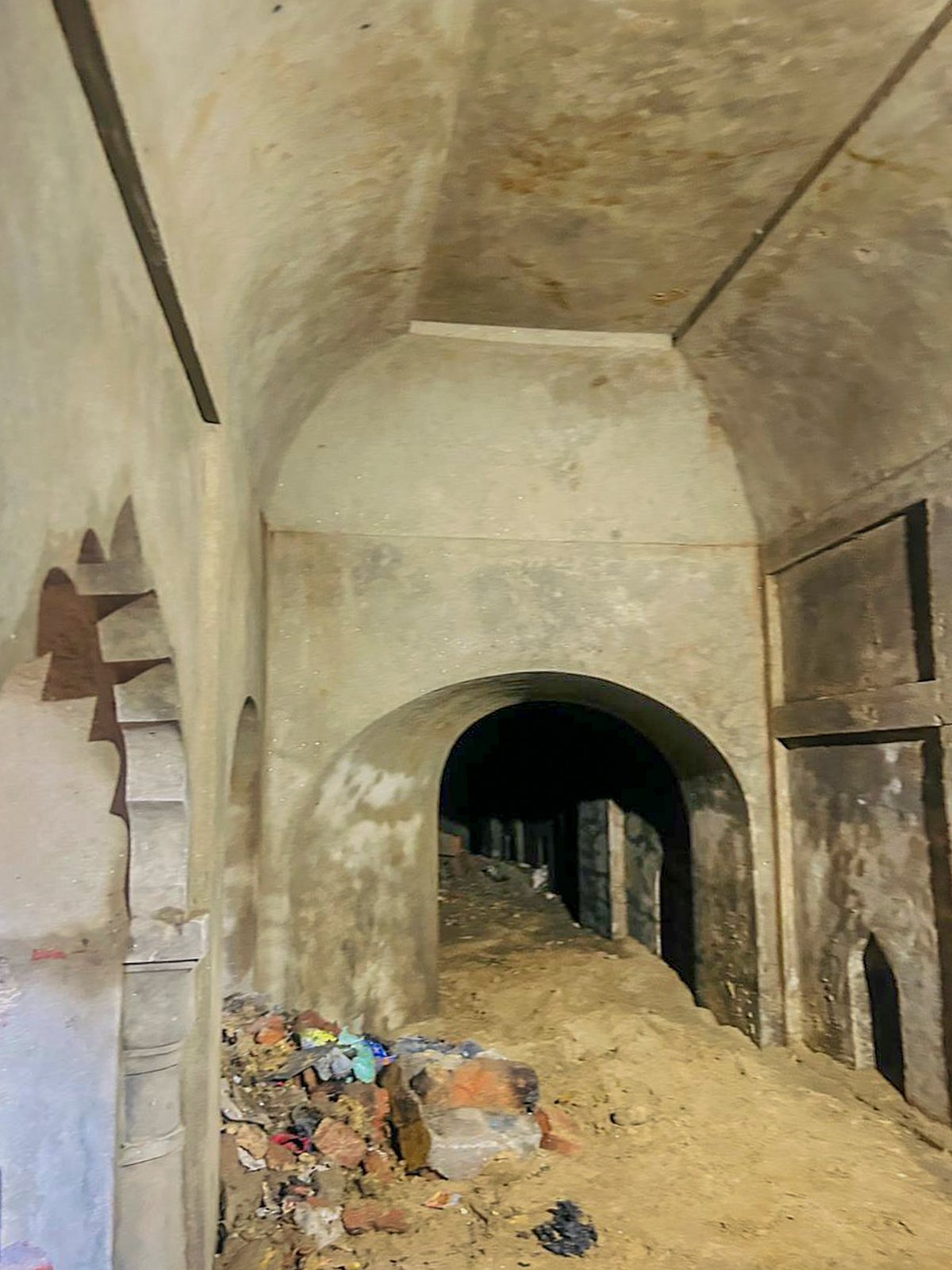 PTI : A stepwell, approximately 125 to 150 years old and covering an area of 400 square metres, after it was unearthed during excavation at Chandausi area, in Sambhal district, Sunday, Dec. 22, 2024.