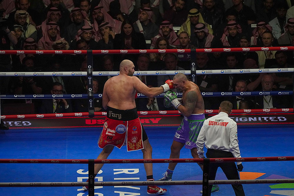 Boxing: Tyson Fury vs Oleksandr Usyk