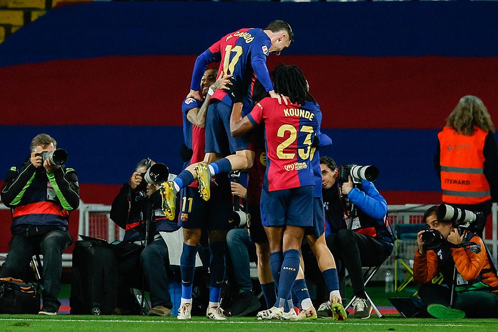 Spain Soccer La Liga: Atletico Madrid vs Barcelona