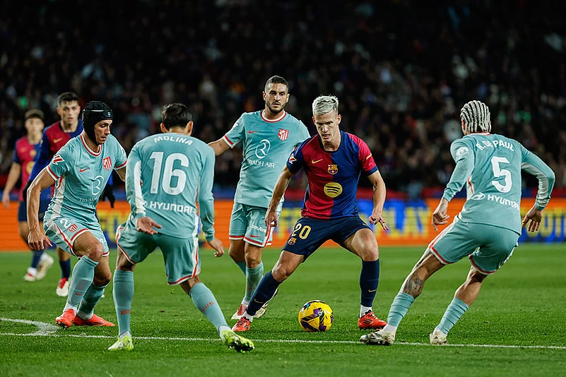 Spain Soccer La Liga: Barcelona vs Atletico Madrid