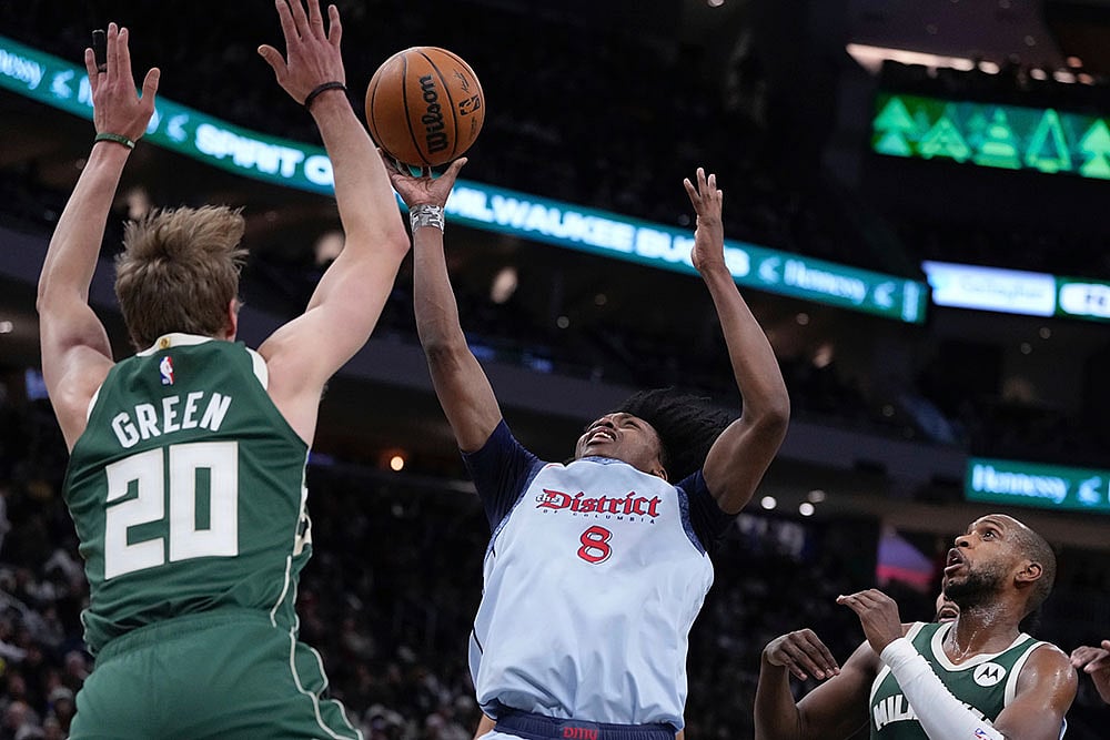 NBA Basketball: Washington Wizards vs Milwaukee Bucks