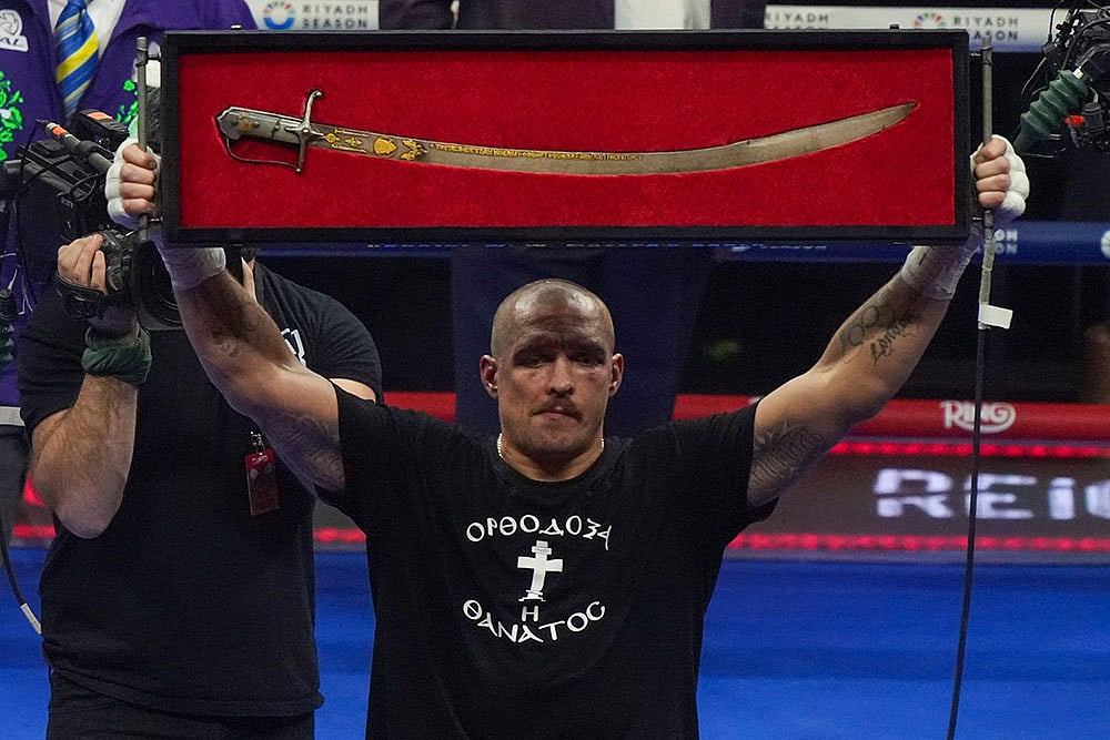 Saudi Arabia Boxing Usyk Fury - | Photo: AP/Frank Augstein