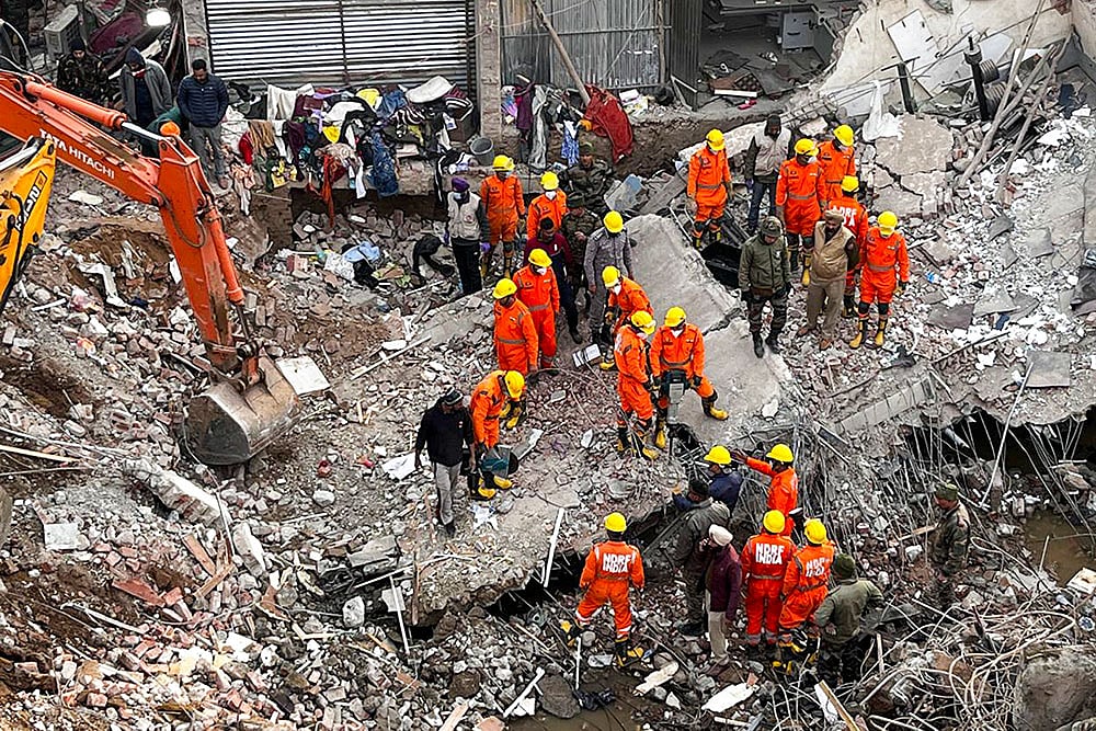Building collapse in Punjabs Mohali