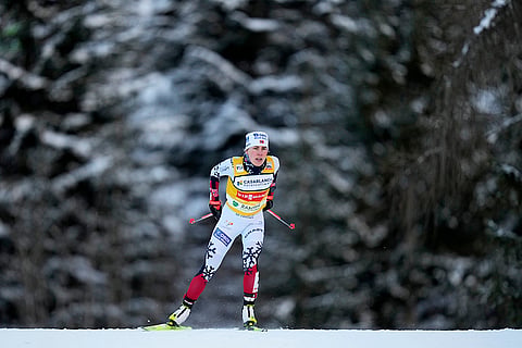 Austria Nordic Combined World Cup: Ida Marie Hagen, of Norway, competes in the women's Individual Compact Normal Hill