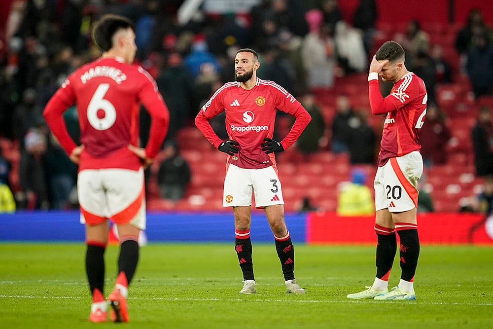 English Premier League Soccerr 2024-25 Manchester United vs AFC Bournemouth football photo gallery
