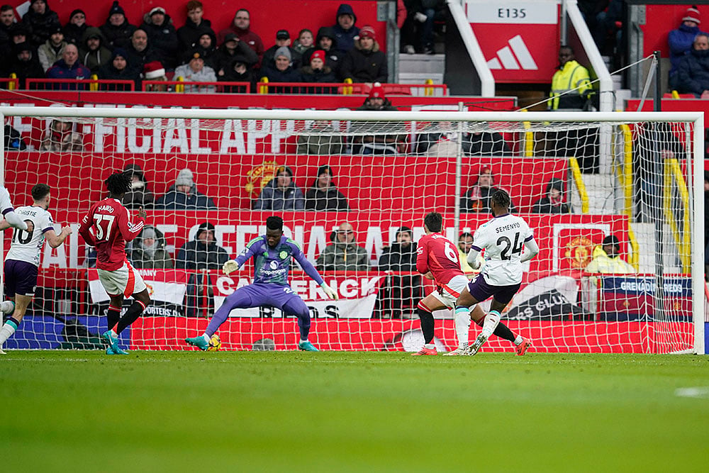 English Premier League Soccerr 2024-25 Manchester United vs AFC Bournemouth pics:  Antoine Semenyo