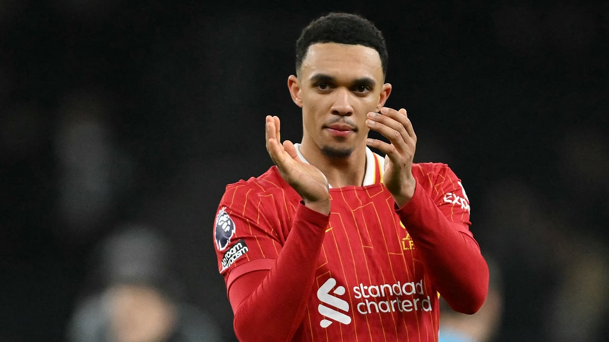 Liverpool right-back Trent Alexander-Arnold.