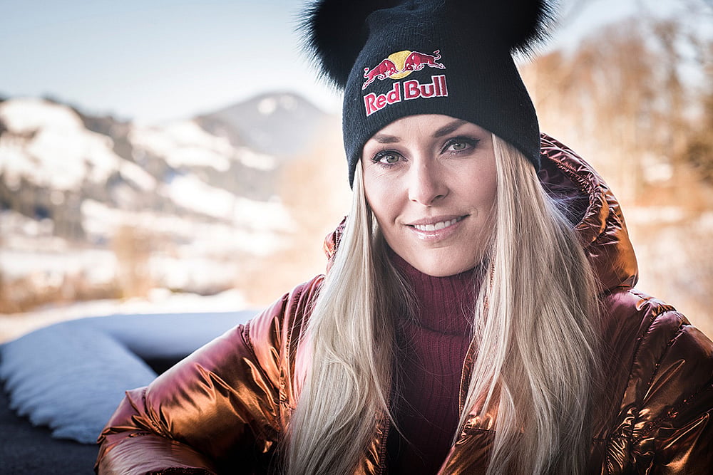 Ex-world champion skier American alpine ski racer Lindsey Vonn: 1