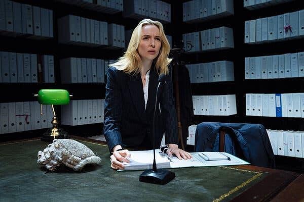 Jodie Comer in Prima Facie
