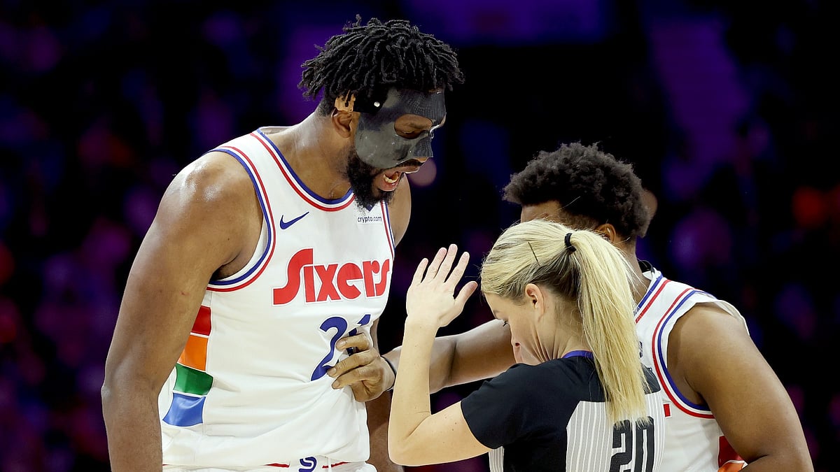 Philadelphia 76ers' Joel Embiid