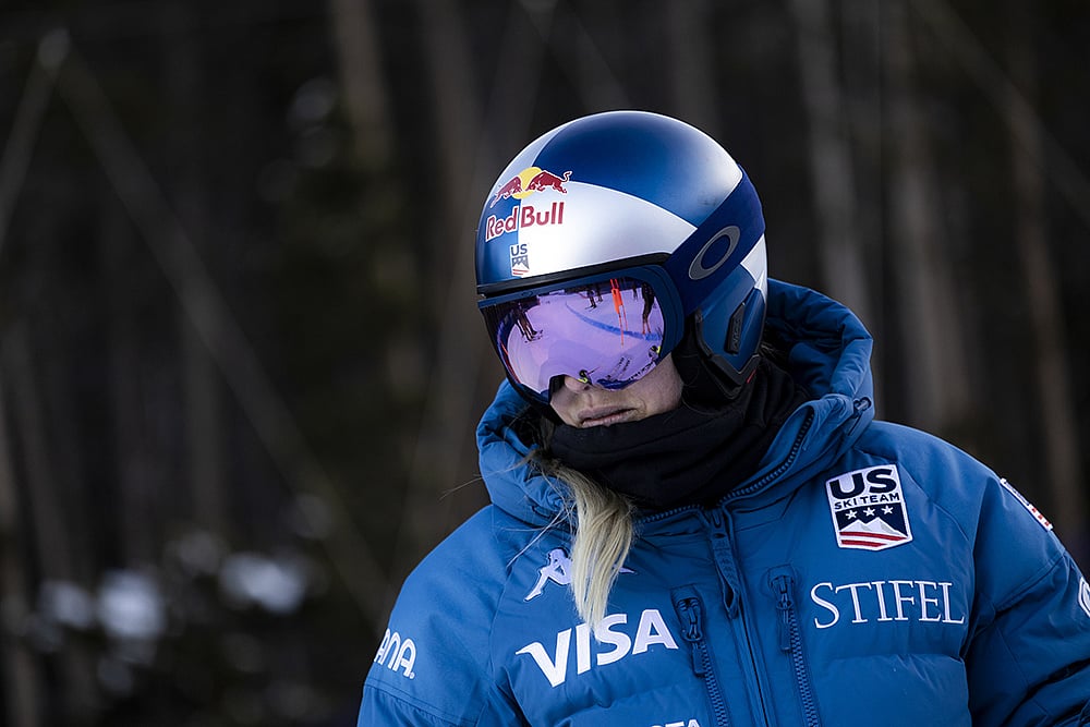 Ex-world champion skier American alpine ski racer Lindsey Vonn: 7