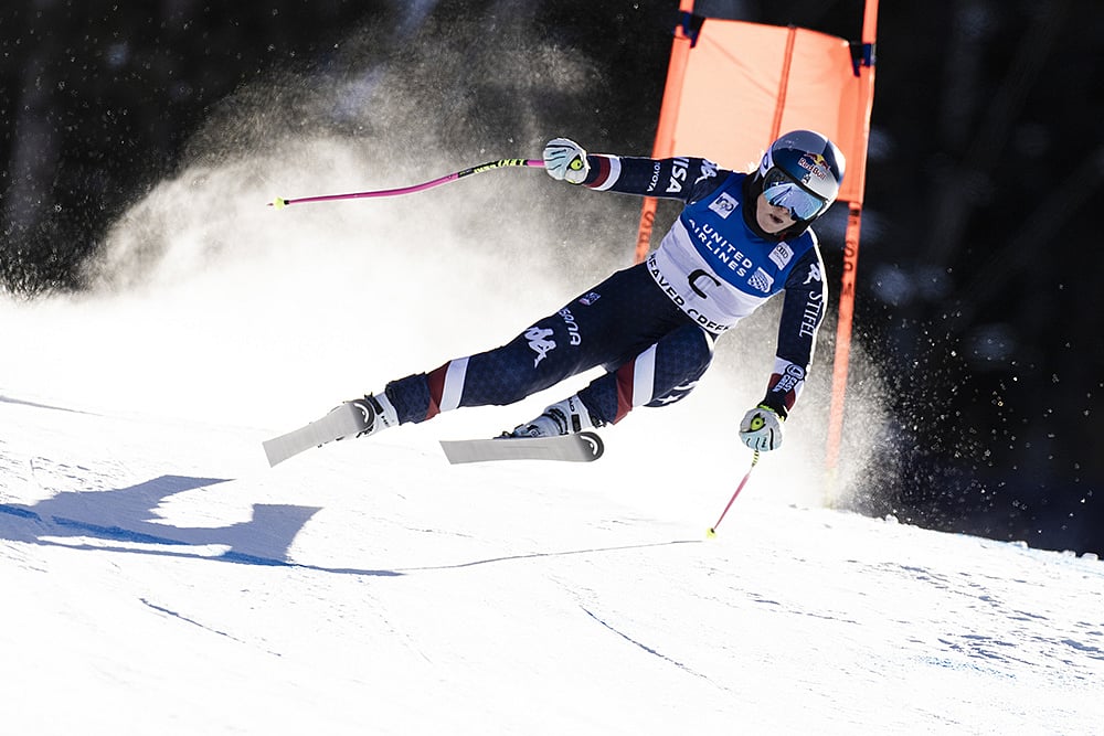 Ex-world champion skier American alpine ski racer Lindsey Vonn: 4