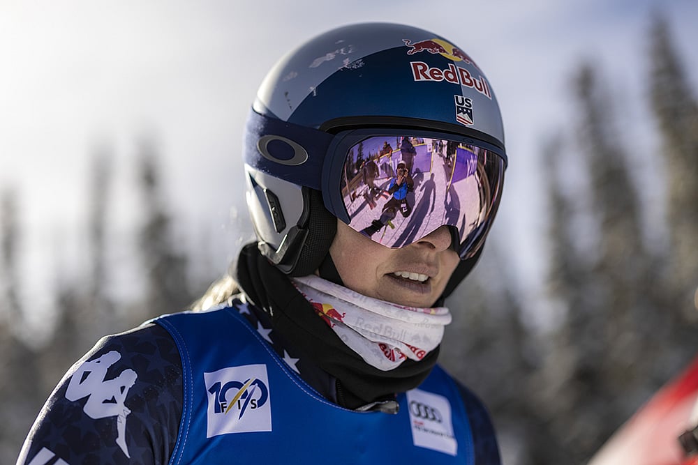 Ex-world champion skier American alpine ski racer Lindsey Vonn: 5