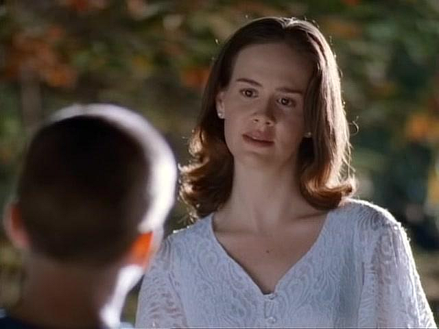 Sarah Paulson in American Gothic
