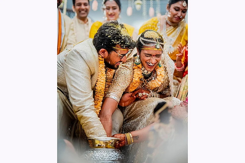 Badminton Star PV Sindhu and Venkata Datta Sai wedding photos: 3