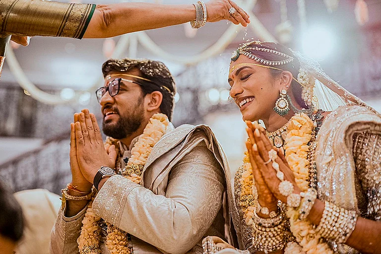PV Sindhu Weds Venkata Datta Sai - | Photo: PTI