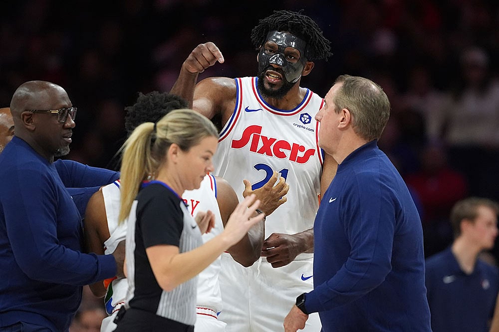 NBA Basketball Game Joel Embiid
