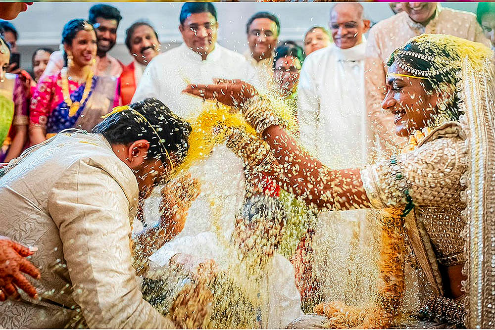 Badminton Star PV Sindhu and Venkata Datta Sai wedding photos: 6