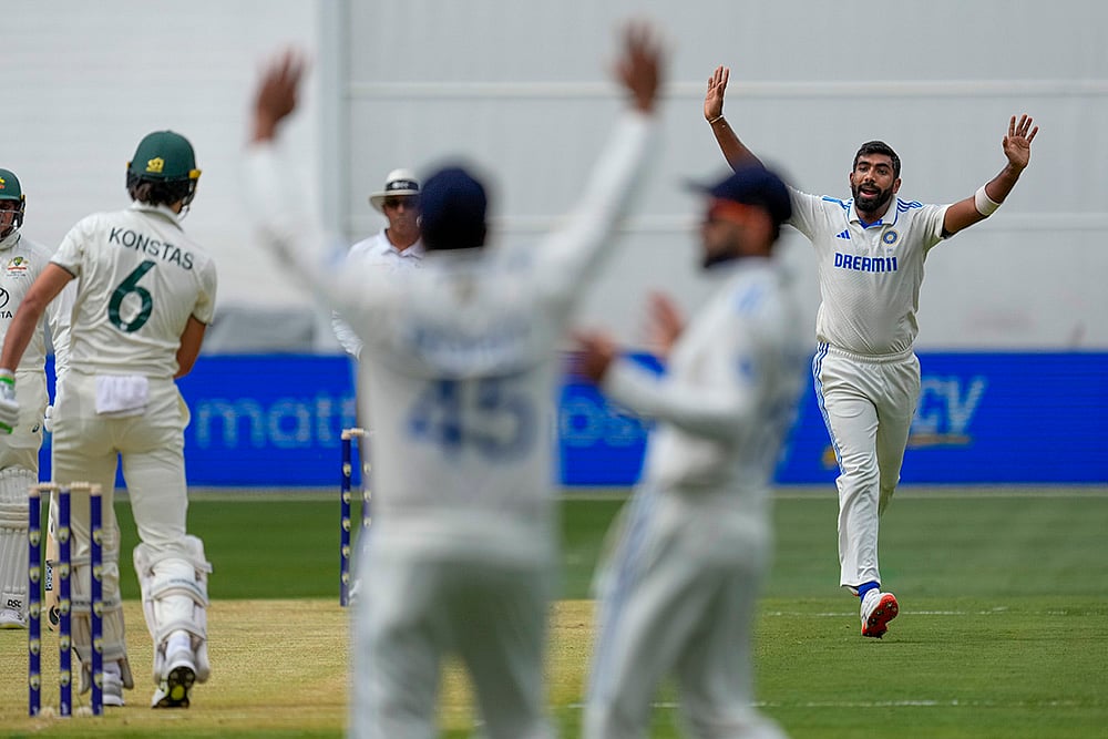 BGT series at Melbourne Cricket Ground MCG IND Vs AUS Boxing Day 4th Test Day 1 Pics: Jasprit Bumrah