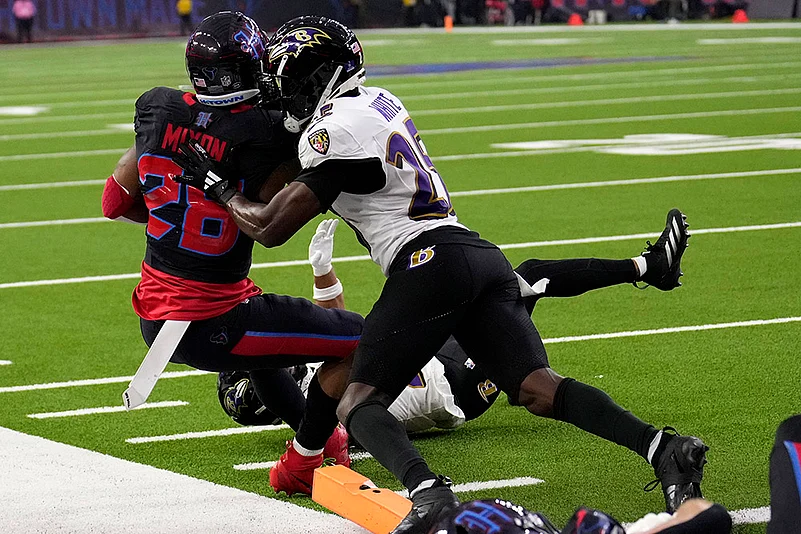 Baltimore Ravens vs Houston Texans NFL Football game Photos: Joe Mixon