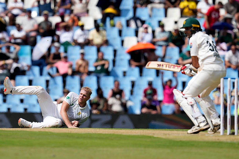 South Africa vs Pakistan Cricket SA vs PAK 1st test Day 1: Corbin Bosch