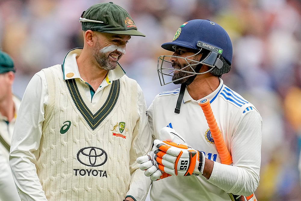 BGT series at Melbourne Cricket Ground MCG IND Vs AUS Boxing Day 4th Test Day 2 Pics: Nathan Lyon