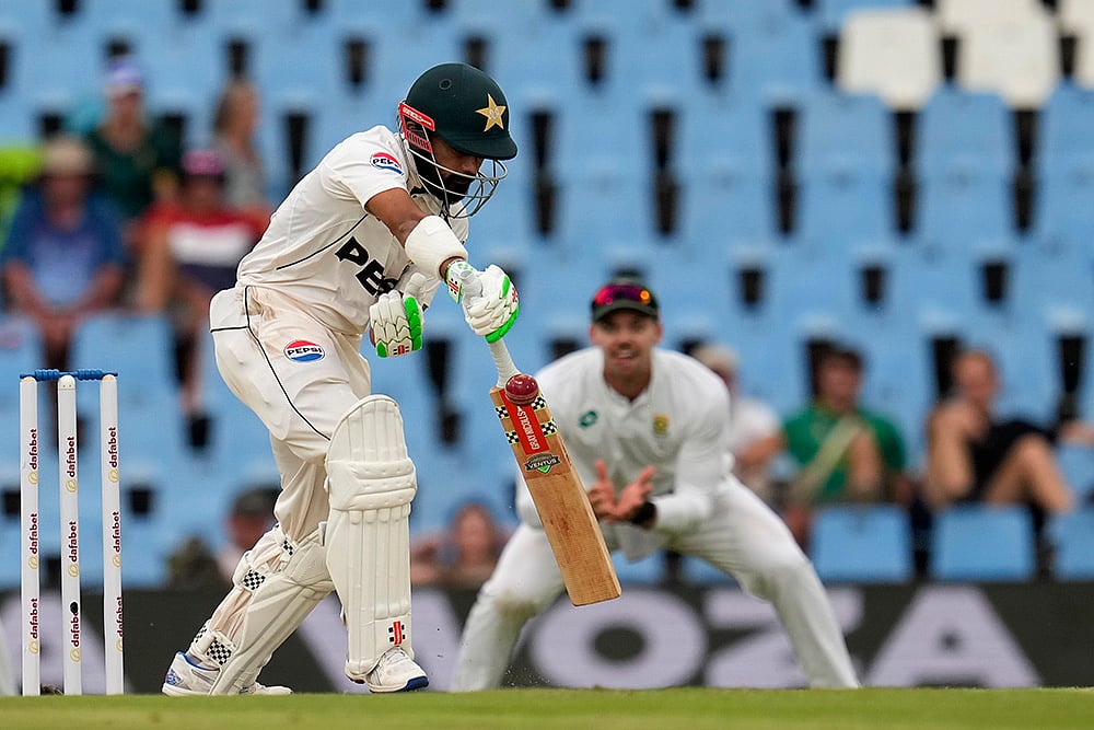 South Africa vs Pakistan Cricket at the Centurion Park SA vs PAK 1st test Day 2: Saud Shakeel 