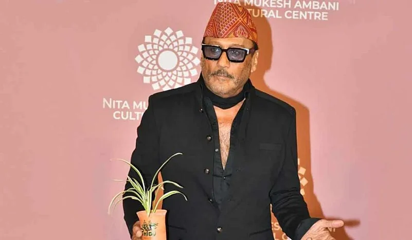 Jackie Shroff at Nita Mukesh Ambani Cultural Centre