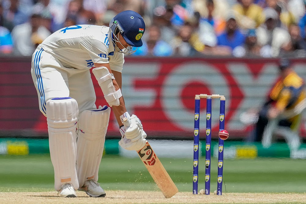 Melbourne Cricket Ground MCG IND Vs AUS 4th Test Day 2 Pics: Yashasvi Jaiswal 