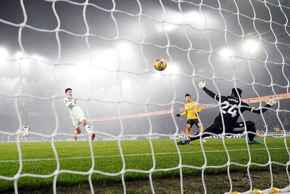 English Premier League soccer Wolves vs Manchester United football match pics: Hwang Hee-Chan